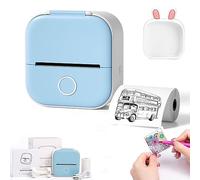 Camic Doodle Dash Printer, Print Pod, Notebuddy Mini Portable Printer, Note Buddy Mini Printer, Inkless Sticker Printer, Mini Pocket Printer for DIY Scrapbook (1PC D)