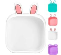 Camic Doodle Dash Printer, Print Pod, Notebuddy Mini Portable Printer, Note Buddy Mini Printer, Inkless Sticker Printer, Mini Pocket Printer for DIY Scrapbook (White Rabbit Silicone Case)