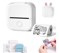 Camic Doodle Dash Printer, Print Pod, Notebuddy Mini Portable Printer, Note Buddy Mini Printer, Inkless Sticker Printer, Mini Pocket Printer for DIY Scrapbook (1PC B)