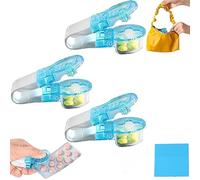 Camic Portable Pill Taker Remover, Tablets Pills Blister Pack Opener Assistance Tool for The Elderly, Disabled, Individuals with Weak Senior Arthritis Hands (3 PCS)