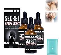 Camic Secret Happy Drops, PleasurePeak Oral Drops, Oral Drops, Enhancing Sensitivity and Pleasure, Boost Energy Levels, Promoting Relaxation, Promoting Improved Blood Flow (3PCS)