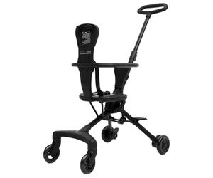 Camiileño plegable - 360 grados Rocio reversible rotativo para viajar | Silla de paseo para niños pequeños | Viajes para bebés para parques caminando picnics aeropuerto aeropuerto paseos y viajes