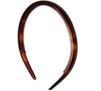 Camila AD44 Camila Paris - Diadema francesa para mujer, agarre fuerte para el pelo, muy flexible, antideslizante y duradero, accesorios para el pelo para niñas, fabricado en Francia con celulosa, AD44, 0.35", Marrón, 4 uds. por paquete, ]