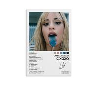 CAMILA CABELLO-C,XOXO Póster de moda de álbum de música en lienzo para decoración de pared 60 x 90 cm, sin marco, estilo 1