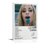 CAMILA CABELLO-C, XOXO - Póster de música de moda para decoración de pared, 50 x 75 cm, marco estilo 1