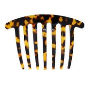 Camila Paris CP3184 - Peine lateral francés hecho a mano redondeado, fuerte agarre pinzas para el pelo para mujeres, sin resbalones y duraderos accesorios para el cabello, fabricados en Francia (Tokio)