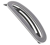 Camila Paris CP3366 - Pinzas para el cabello francés para mujer, hechas a mano, color gris y blanco, para niñas, accesorios para el cabello para mujer