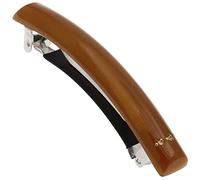 Camila Paris CP3449 - Pasador de pelo francés para niñas de caramelo, cierre de metal de goma, pinzas para el pelo para mujeres, no se deslizan, duraderas y estilizadas, accesorios para el cabello, fabricados en Francia