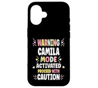Camila Personalized Women's Gift Custom Camila Carcasa para iPhone 16