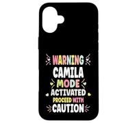 Camila Personalized Women's Gift Custom Camila Carcasa para iPhone 16 Plus