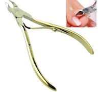 Camila Solingen CS48 - Cortador de cutículas profesional de 10 cm de Solingen, Alemania, el mejor acero inoxidable, anticorrosivo, herramienta perfecta para manicura y pedicura, cortador de cutículas