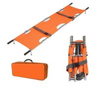 Camilla, Camilla de Rescate Plegable de Aluminio, Manta de Primeros Auxilios portátil con Bolsa de Almacenamiento, Transporte móvil y Duradero de Pacientes para Rescate en montaña y Uso a la
