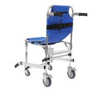 Camilla con 2 ruedas,Silla plegable multifuncional de emergencia de escalera,Capacidad de carga de 352.74 libras,Para el transporte de pacientes en lugares intransitables