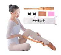 Camilla de Ballet, Ballet Foot Stretcher Estirador de Pies Ballet Ballet de Madera Dance Stretch Stretcher Arch Enhancer con Banda Elástica para Ballet Deportivo Ballet Dance Masaje para Danza Yoga