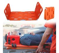 Camilla de Emergencia Impermeable Equipada con Soportes de Seguridad, inmovilizador de Cabeza y collarín Cervical - Placa espinal EMS Mcal para el traslado Seguro del Paciente (Tabla espinal
