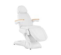 Camilla de estética - 3 motores - 300 W - 203 x 61 x 61,5 - 93,5 cm - 150 kg - Blanco | physa
