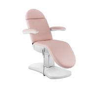 Camilla de estética - 4 motores - 350 W - 190 x 55 x 67 - 87 cm - 150 kg - Rosa / Blanco | physa