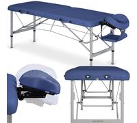 Camilla de Masaje Aero Alu 60 Vinilo Flex K012 Azul Marino