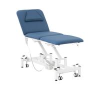 Camilla de masaje eléctrica - 100 W - 150 kg - azul y blanca | physa