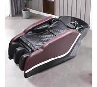 Camilla de Masaje Head Spa, Camilla de Masaje con Champú - Camilla de Masaje con Diseño de Lujo con Luz Fucsia. El Equipo de Spa Incluye Elevación Automática de Piernas y Calefacción de Espa