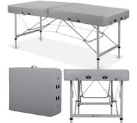 Camilla de Masaje Panda Craneosacral Aluminio 80 Vinilo Flex K029 Gris