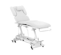 Camilla de Masaje Profesional - Blanco - 250 Kg - 3 motores - Camilla para Centros de Belleza | physa