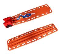 Camilla de rescate portátil, Camilla de Salvamento para Piscinas con Cama para la Cabeza y Collarín Sistema de Cinchas de Inmovilización Espinal de la Camilla de Salvamento Acuático