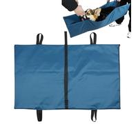 Camilla de transporte de mascotas, suave e impermeable, forro extraíble, asas integradas, transportador de mascotas, elevador portátil plegable para perros mayores grandes