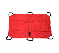 Camilla de transporte para mascotas, diseño plegable con correa de seguridad incluida y herramienta de transferencia de rescate para mascotas medianas, conejo grande, gato, 47.2 x 29.1 x 1.2 pulgadas