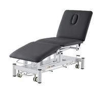Camilla Eléctrica Brom Coinfycare: Tres Cuerpos, Con Altura Ajustable, Respaldo Regulable y Diseño Ergonómico para Estética y Fisioterapia