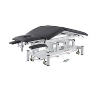 Camilla Eléctrica Nott Coinfycare: Cinco Cuerpos, Triple Motor, Reposabrazos Abatibles y Tapizado PU para Estétitca y Fisioterapia