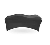 Camilla Estetica Colchón de Espuma viscoelástica con Cubierta Curva for Cama masajes y salón Belleza