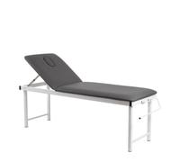 Camilla Fija Fix Coinfycare: Dos Cuerpos, Profesional para Fisioterapia y Masaje con Respaldo Ajustable y Tapizado Antibacteriano