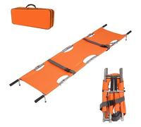 Camilla médica de emergencia plegable, camilla portátil para emergencias médicas con asas robustas, camilla de primeros auxilios profesional para hospitales, clínicas, campos deportivos