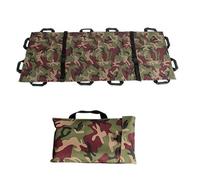 Camilla Médica De Emergencia Suave For El Hogar Con 12 Asas, Portátil, Plegable Y Con Bolsa De Transporte, Ideal For Clínicas, Hospitales Y Familias(Camouflage)