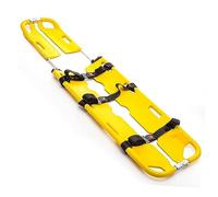 Camilla Móvil Plegable, Tablero EMT, Camilla De Rescate De Piscina, Inmovilización De Camilla, Tablero De La Columna, Longitud Ajustable, con Correas De Seguridad