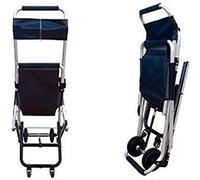 camilla plegable, Camilla de escalera plegable portátil, elevador silla, evacuación ambulancia y bombero con hebillas liberación rápida for ancianos 1118