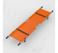 Camilla Plegable Camilla Plegable, Camilla de Rescate de Acero Inoxidable, Camilla médica de Tela Oxford, Camilla portátil de Emergencia de 2 Ruedas, para Hospital, clínica, hogar, instalaci