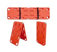 Camilla Plegable De Pe,Tablas De Respaldo Flotantes,Tabla De InmovilizacióN PortáTil Para Primeros Auxilios,Con CollaríN,Cabecera Y CinturóN De Seguridad Ajustable,Capacidad De Peso 159 Kg(2-fold)