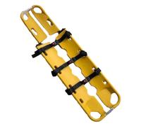 Camilla plegable de plástico, camilla de emergencia médica, camilla con correas, para traslado de pacientes, primeros auxilios, hospital, ambulancia, rescate.