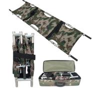 Camilla plegable de rescate de emergencia Unidad de transporte portátil Camilla Transporte de pacientes para rescate y transporte