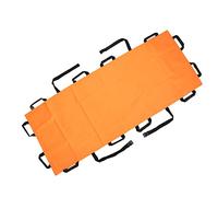 Camilla Plegable para el Hogar, Camilla Plegable de Nailon Duradero, Elástica Portátil para Pacientes para Trabajos de Rescate