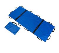 Camilla Plegable Portátil, Camilla Ligera Para Emergencias, Transporte De Pacientes Y Animales, Bolsa De Transporte Incluida(Blue)