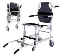 camilla plegable, Silla plegable portátil de la escalera, camilla silla ruedas, for el uso evacuación del bombero ambulancia