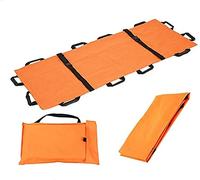 Camilla Suave Portátil, Camilla De Rescate De Emergencia, Camilla Suave De Transporte De Pacientes Plegable, Camilla Suave Impermeable 12 Asas Camilla Plegable De Rescate De Emergencia,Orange