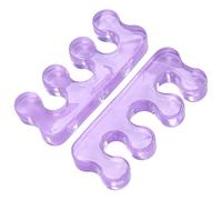 Camillas para Dedos de los Pies, Gel de Sílice Reutilizable Lavable para Evitar Frotar los Separadores de los Dedos del Pie para el Alivio del Juanete para el Dedo del Pie en Martillo para