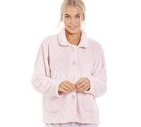 Camille Chaquetas De Cama De Lujo De Botones Suaves Para Mujeres 50-52 Diamond Pink