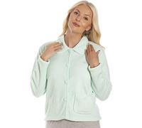 CAMILLE Chaquetas De Cama De Lujo De Botones Suaves para Mujeres 50-52 Mint