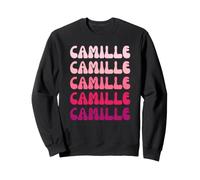 Camille First Name Minimalist Design Sudadera