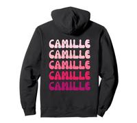 Camille First Name Minimalist Design Sudadera con Capucha
